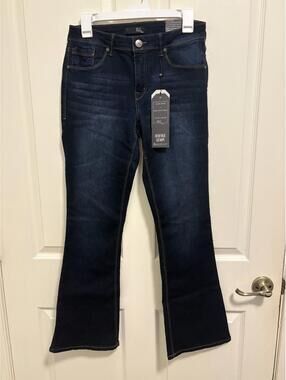 1822 Denim Dark Wash Bootcut Jeans Size 8